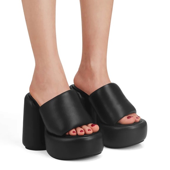 Naked Wolfe WOW Black Diamonds Platform Sandal - Picture 13 of 15